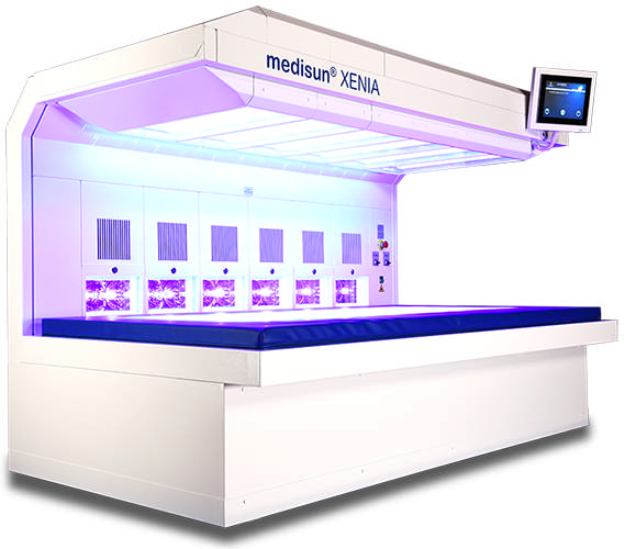 medisun® XENIA UVA-1 ljusbehandlingsutrustning
